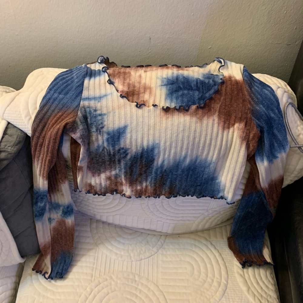 Tie dye crop top